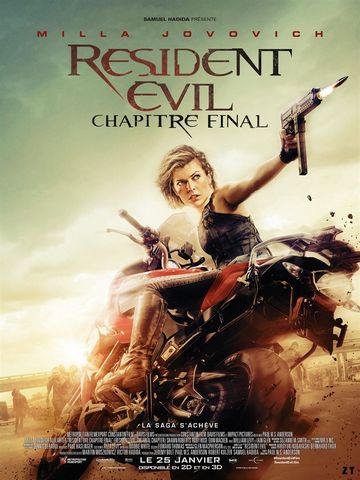 Resident Evil : Chapitre Final BDRIP TrueFrench